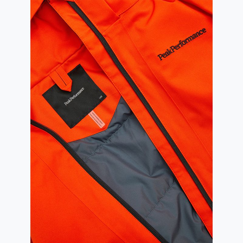 Куртка лижна дитяча Peak Performance JR Maroon Insulated solar burst 4
