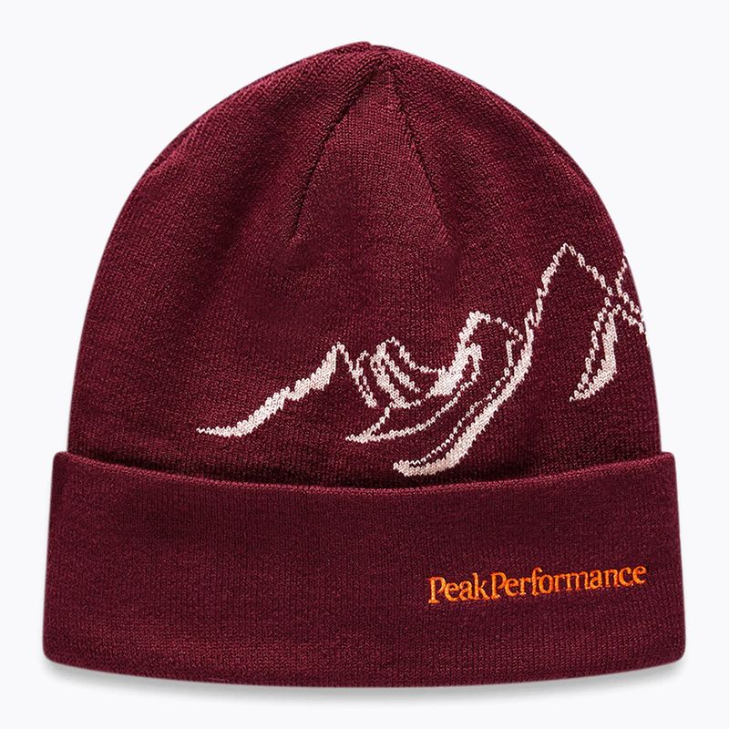 Зимова шапка Peak Performance Mountain vertical zenith/peach fuzz