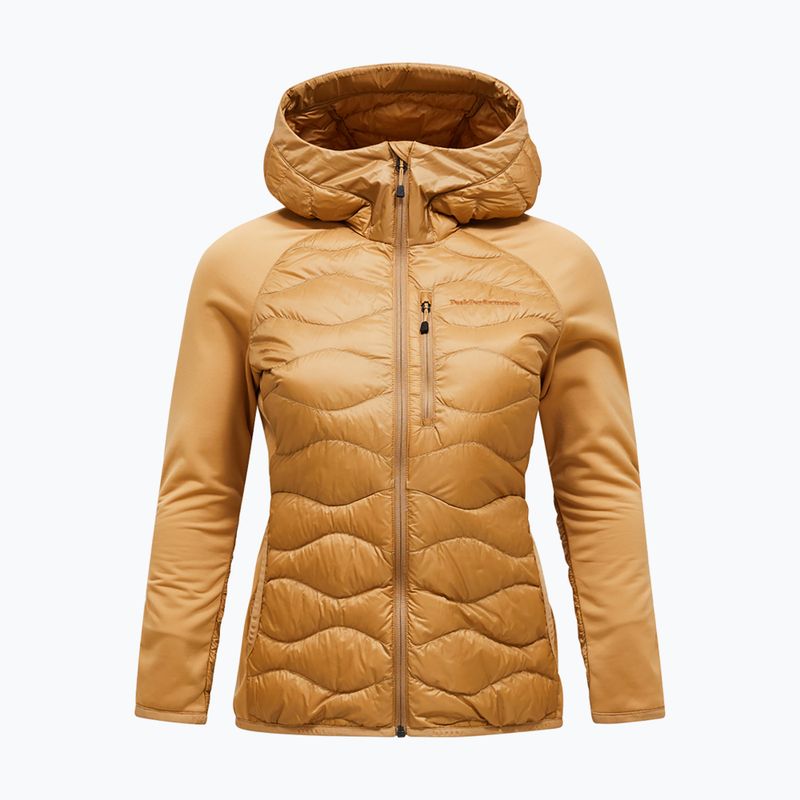 Пуховик жіночий Peak Performance Helium Hybrid Down Jacket Sierra Sand