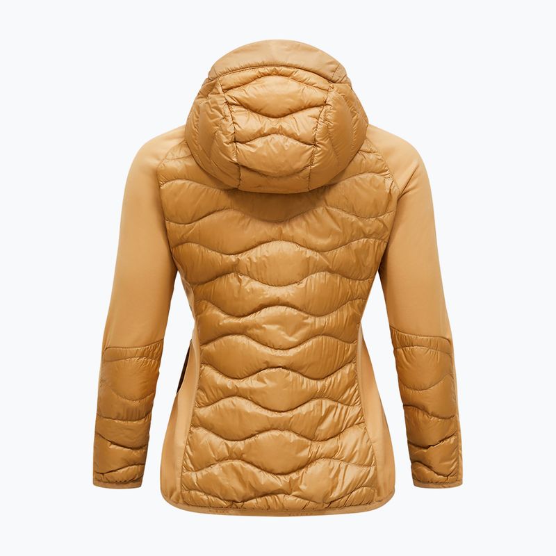 Пуховик жіночий Peak Performance Helium Hybrid Down Jacket Sierra Sand 2