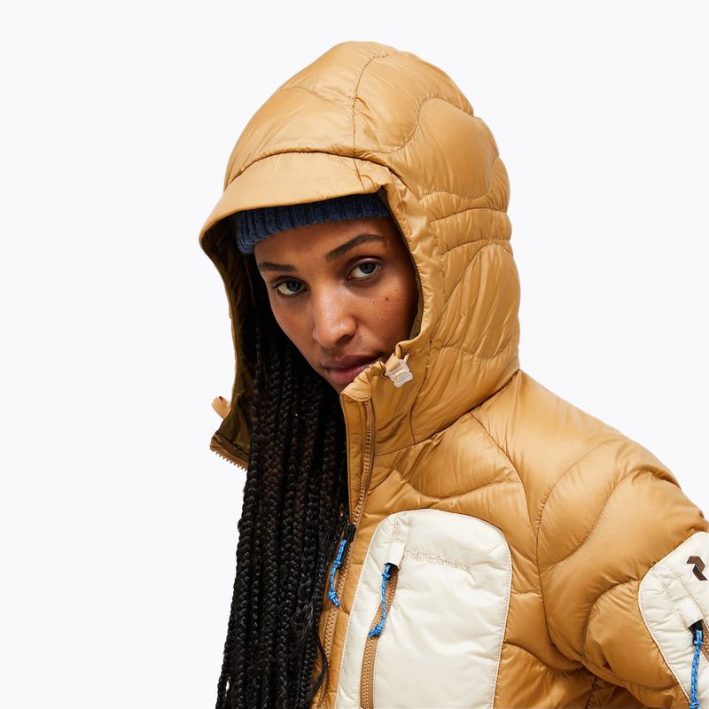 Пуховик жіночий Peak Performance Helium Utility Down sierra sand/sand fog 4