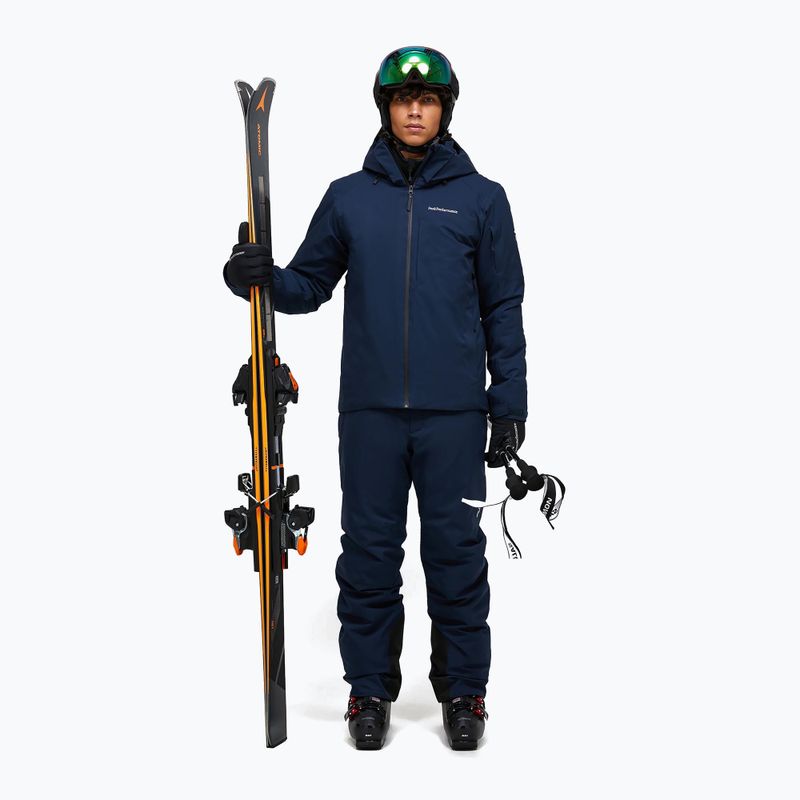 Куртка гірськолижна чоловіча Peak Performance Maroon Insulated blue shadow 2