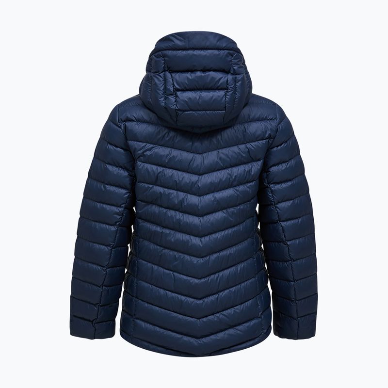 Пуховик жіночий Peak Performance Frost Down Hood Jacket blue shadow 2