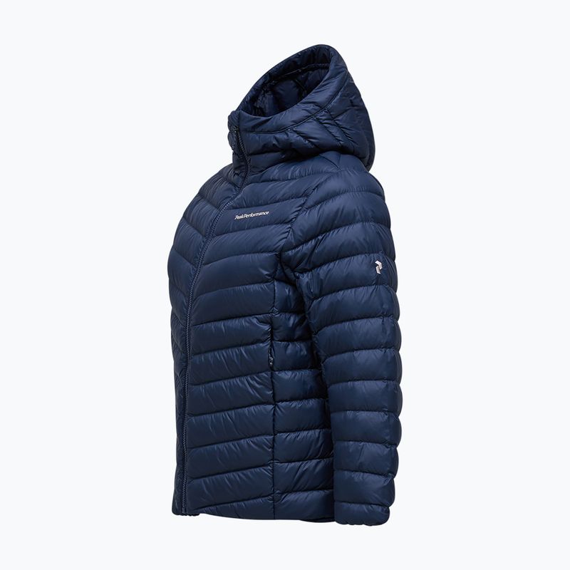 Пуховик жіночий Peak Performance Frost Down Hood Jacket blue shadow 3