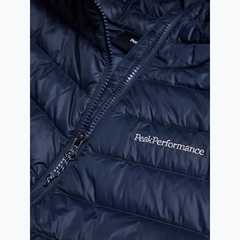 Пуховик жіночий Peak Performance Frost Down Hood Jacket blue shadow 4