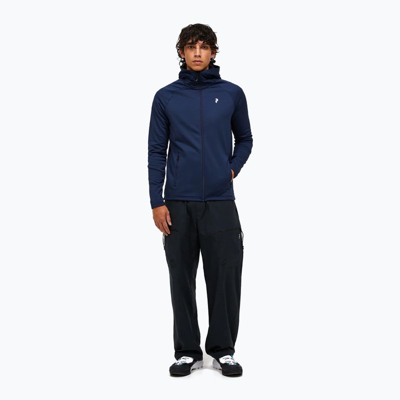 Кофта чоловіча Peak Performance Rider Essentials Zip Hood blue shadow/blue shadow 2