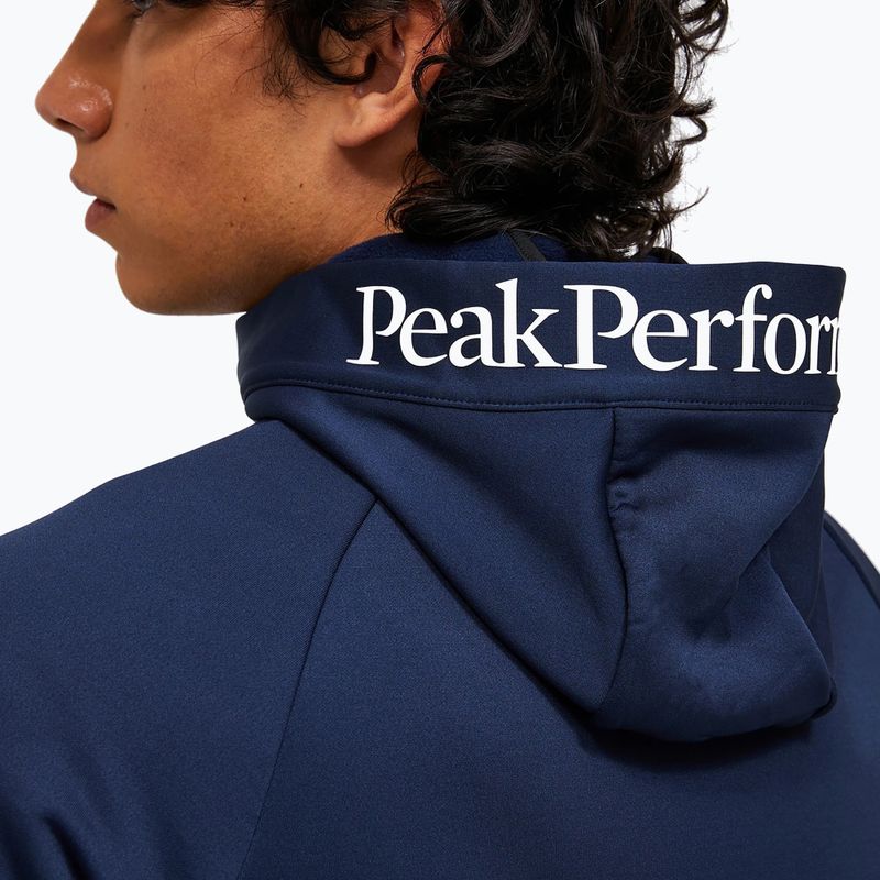 Кофта чоловіча Peak Performance Rider Essentials Zip Hood blue shadow/blue shadow 5