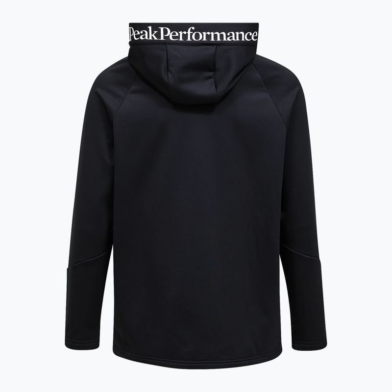 Кофта чоловіча Peak Performance Rider Essentials Zip Hood black/black 7