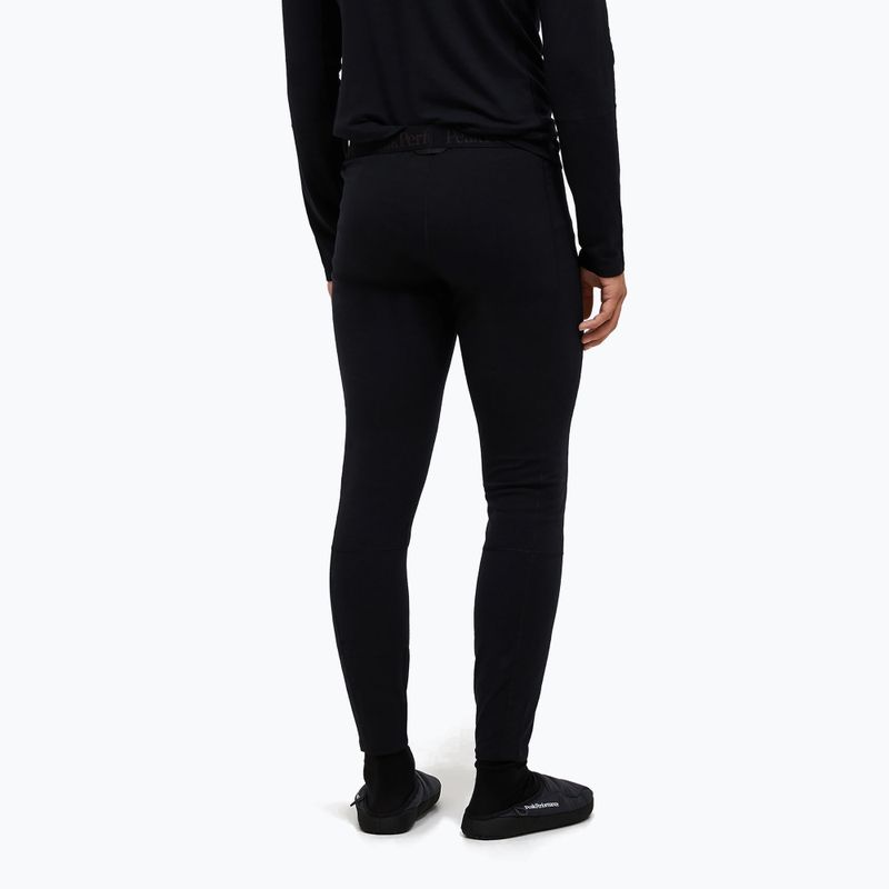 Штани термічні чоловічі Peak Performance Magic 7/8 Johns Long Wool-Blend Baselayer black/black 2