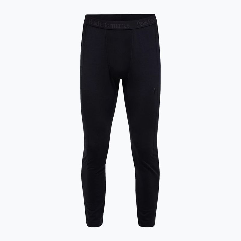 Штани термічні чоловічі Peak Performance Magic 7/8 Johns Long Wool-Blend Baselayer black/black 3