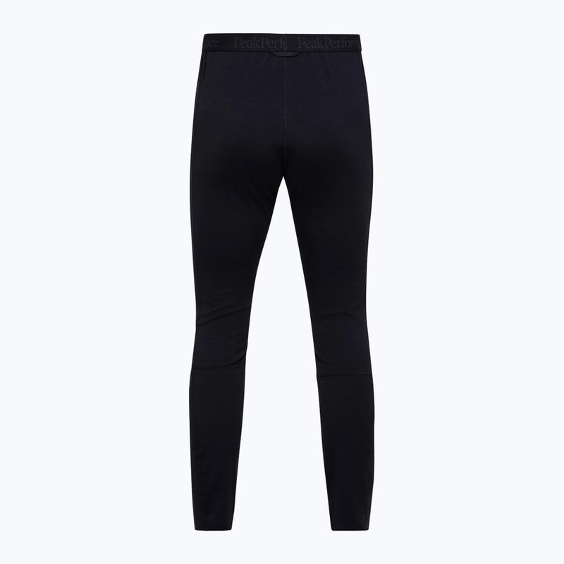 Штани термічні чоловічі Peak Performance Magic 7/8 Johns Long Wool-Blend Baselayer black/black 4