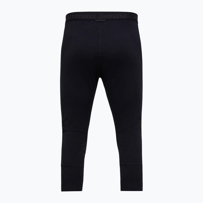 Штани термічні чоловічі Peak Performance Magic 3/4 Johns Long Wool-Blend Baselayer black/black 4