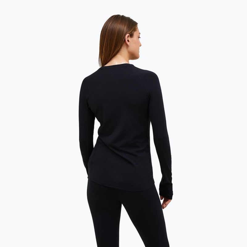 Лонгслів термічний жіночий Peak Performance Magic Crew Wool-Blend Baselayer black/black 2