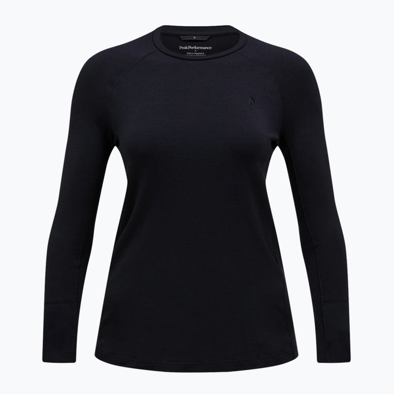 Лонгслів термічний жіночий Peak Performance Magic Crew Wool-Blend Baselayer black/black 3
