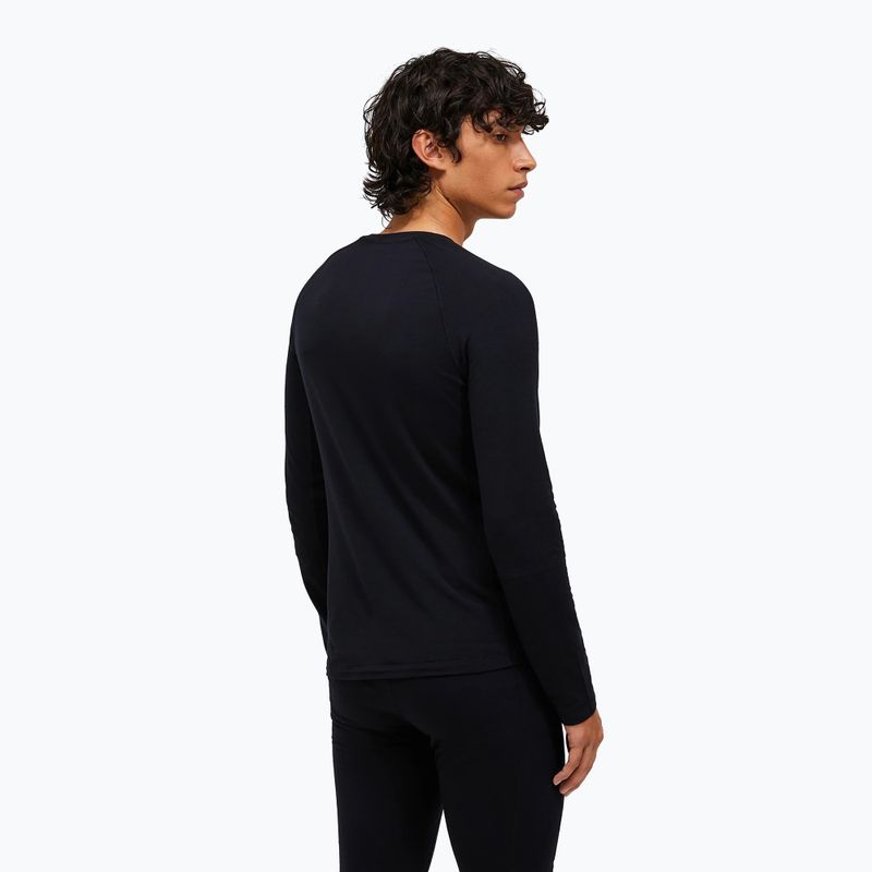 Лонгслів термічний чоловічий Peak Performance Magic Crew Wool-Blend Baselayer black/black 2