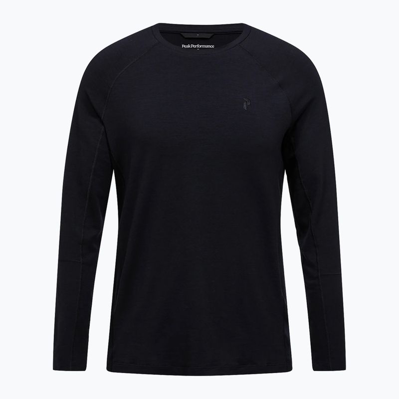 Лонгслів термічний чоловічий Peak Performance Magic Crew Wool-Blend Baselayer black/black 3
