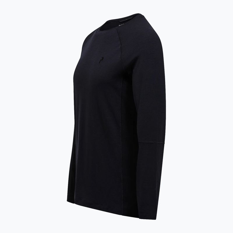 Лонгслів термічний чоловічий Peak Performance Magic Crew Wool-Blend Baselayer black/black 5