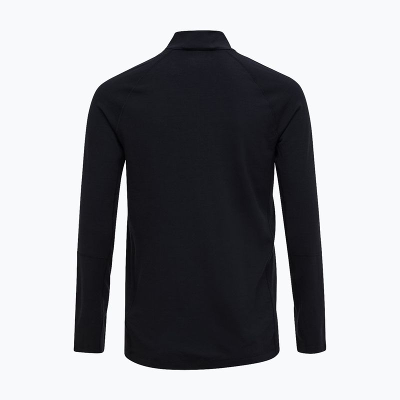 Кофта термоактивна чоловіча Peak Performance Magic Half Zip Wool-Blend Baselayer black/black 4