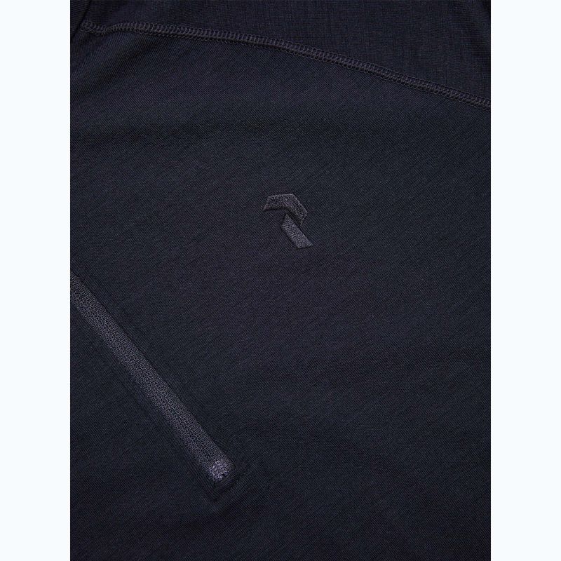 Кофта термоактивна чоловіча Peak Performance Magic Half Zip Wool-Blend Baselayer black/black 6