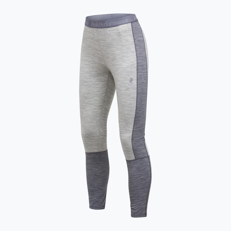 Штани термічні жіночі Peak Performance Peak Performance Magic 7/8 Long Johns Wool-Blend Baselayer med grey melange/melange grey 5