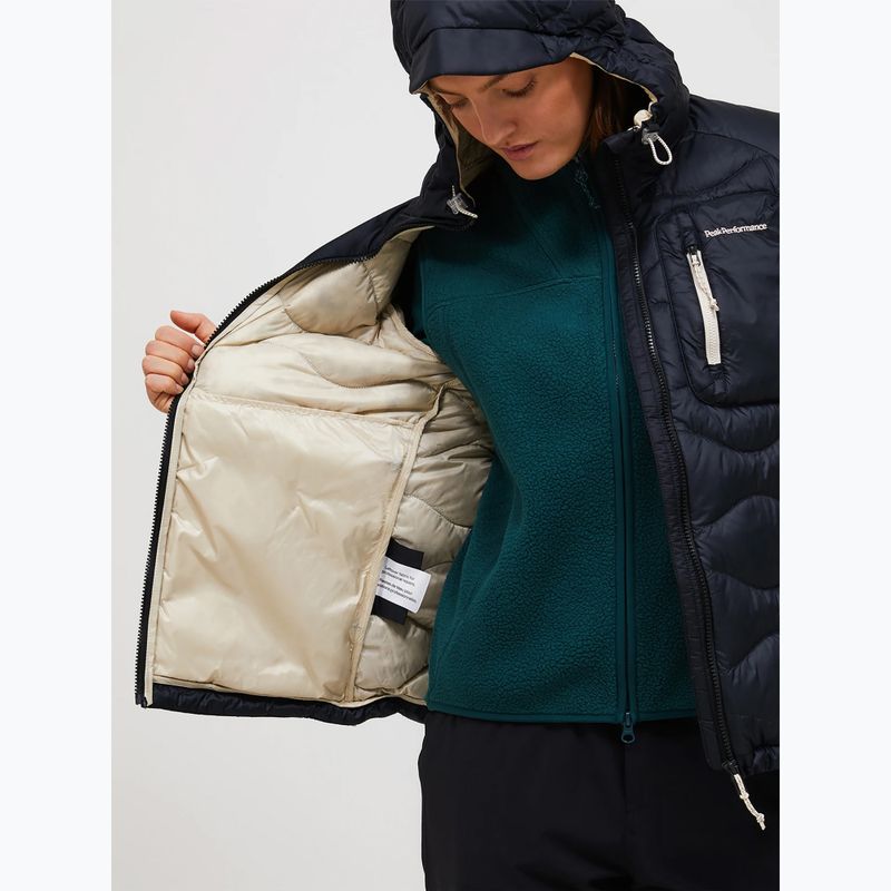 Пуховик жіночий Peak Performance Helium Utility Down black/sand fog 5