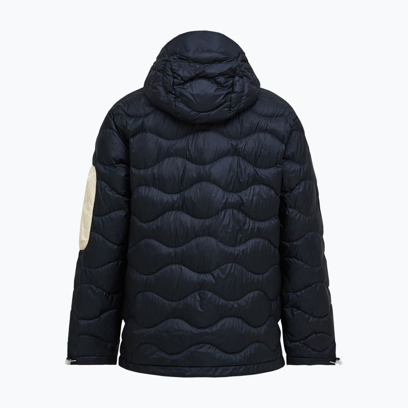 Пуховик чоловічий Peak Performance Helium Utility Down Hood black/sand fog 2