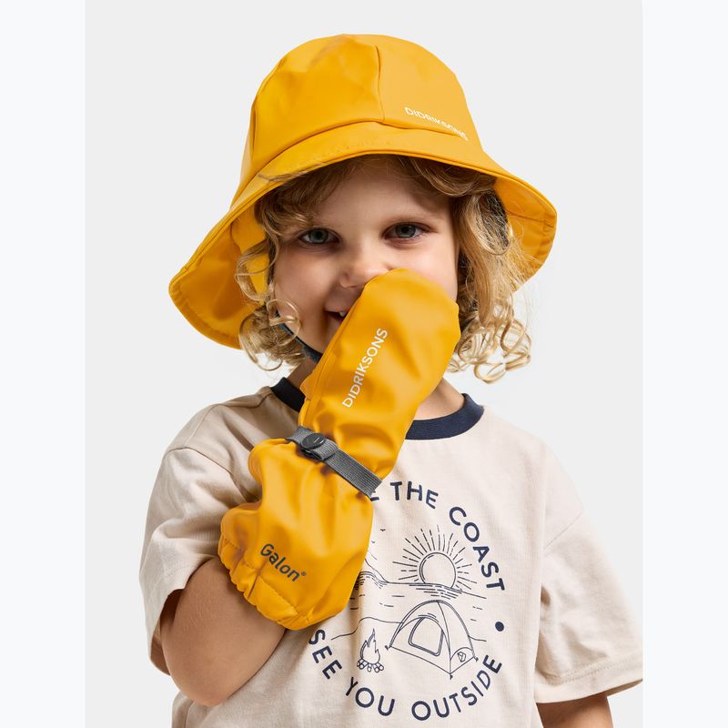 Дитячі лижні рукавиці Didriksons Pileglove 8 oat yellow 4