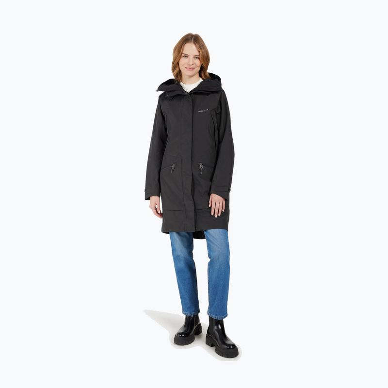 Куртка дощовик жіноча Didriksons Ilma 8 Parka black 2