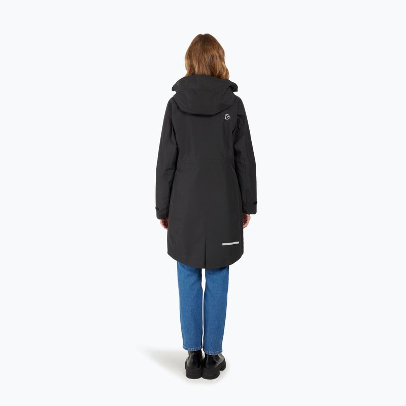 Куртка дощовик жіноча Didriksons Ilma 8 Parka black 3