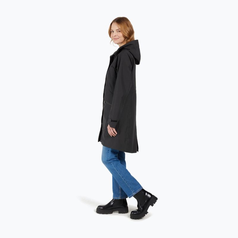 Куртка дощовик жіноча Didriksons Ilma 8 Parka black 4