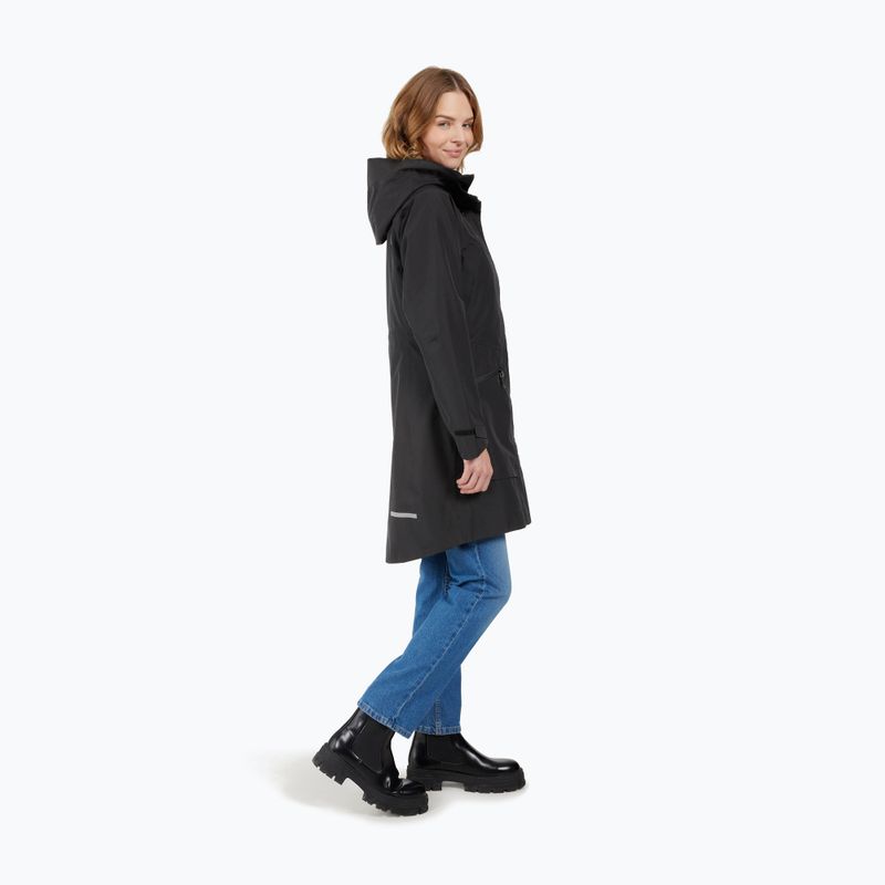 Куртка дощовик жіноча Didriksons Ilma 8 Parka black 10