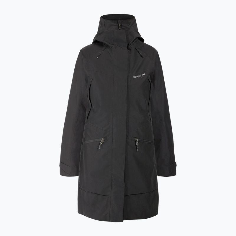 Куртка дощовик жіноча Didriksons Ilma 8 Parka black 7
