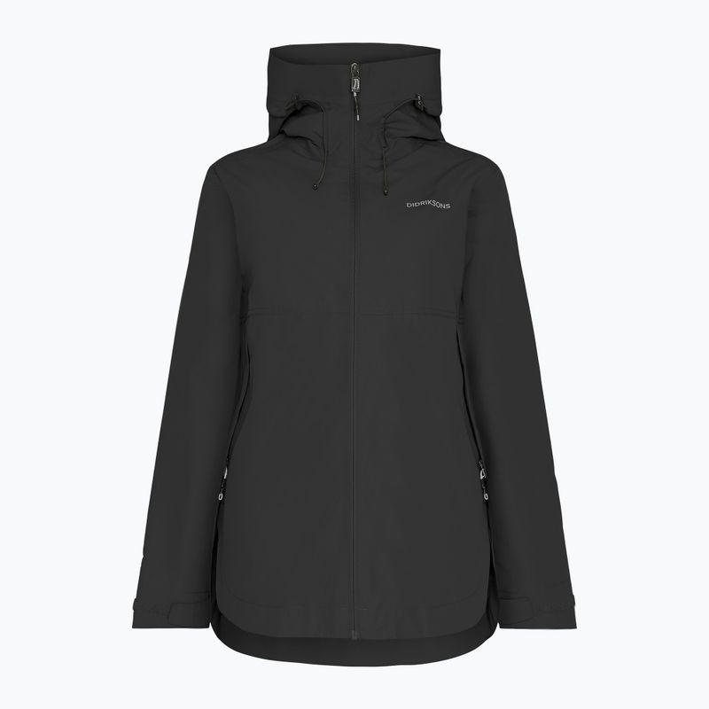 Куртка дощовик жіноча Didriksons Tilde 4 black 8
