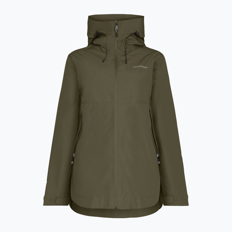 Куртка дощовик жіноча Didriksons Tilde 4 deep green