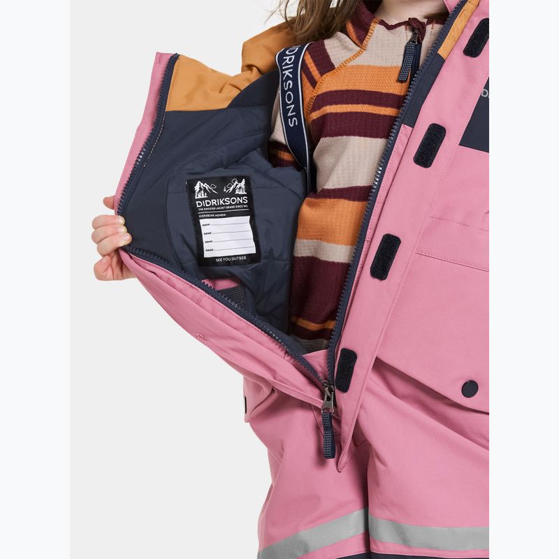 Комбінезон гірсько-лижний дитячий Didriksons Bjärven Cover heather pink 9