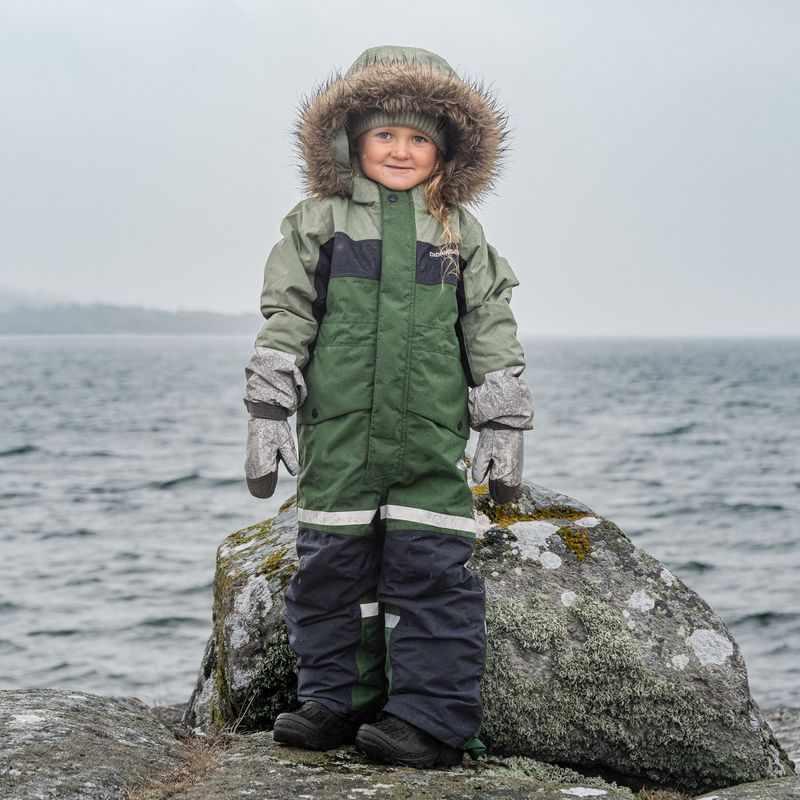 Комбінезон гірсько-лижний дитячий Didriksons Bjärven Cover light moss 17
