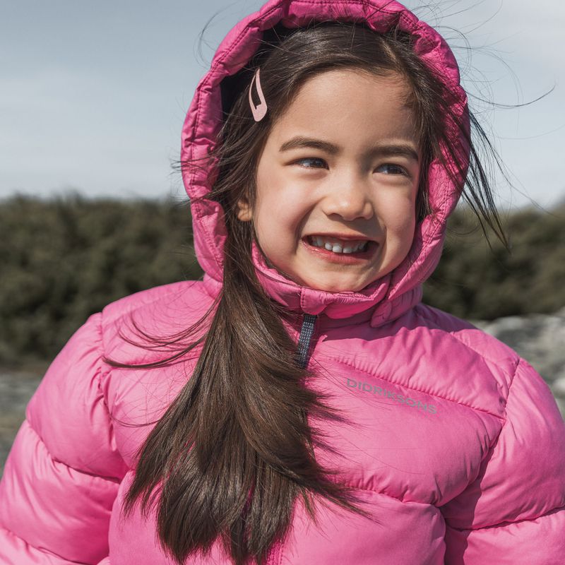 Дитяча куртка Didriksons Roxen sweet pink 16