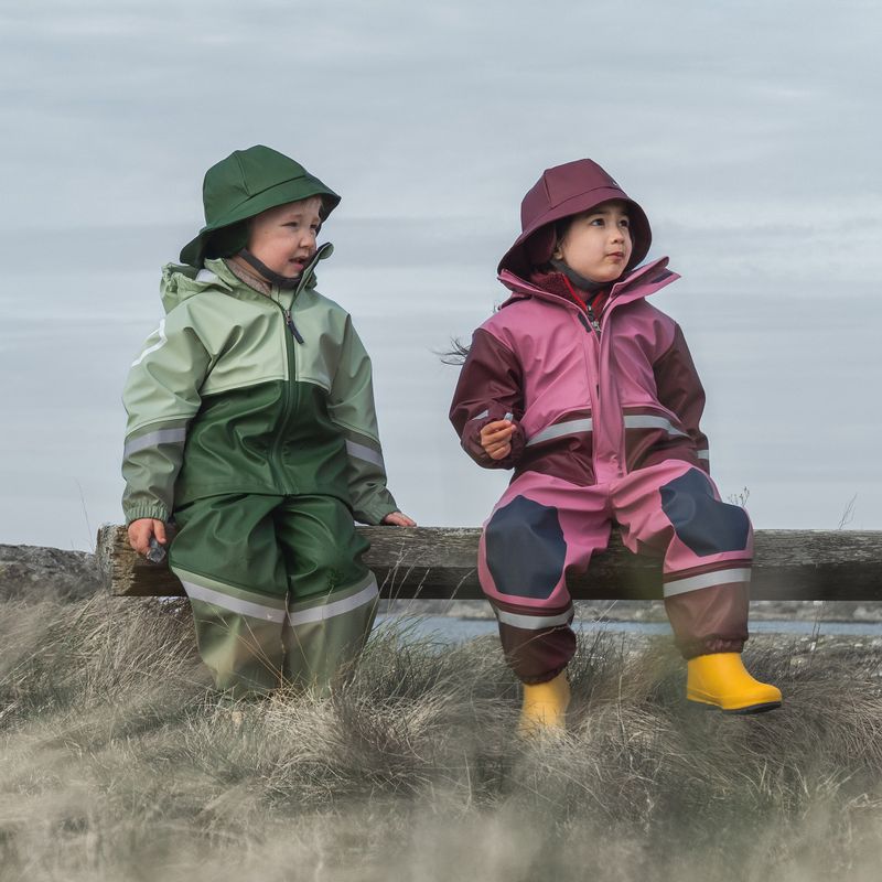 Дитячий комплект Didriksons Waterman Set 12 pine green 9