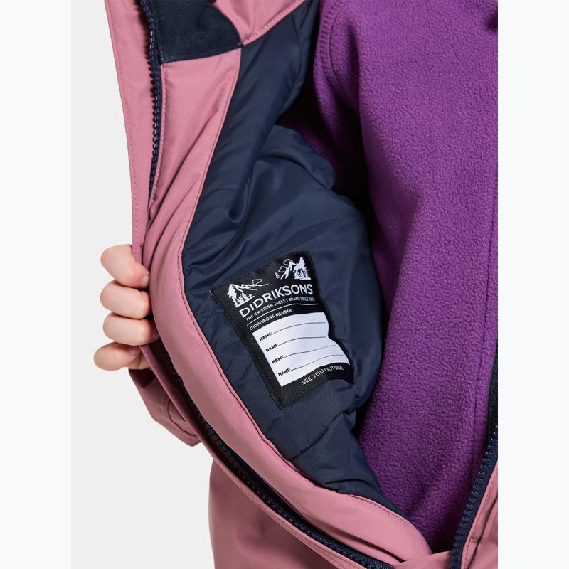 Комбінезон гірсько-лижний дитячий Didriksons Talvi Cover heather pink 7