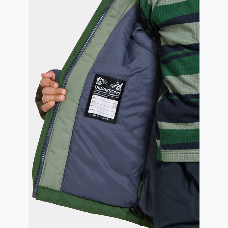 Куртка дитяча Didriksons Neptun pine green 9