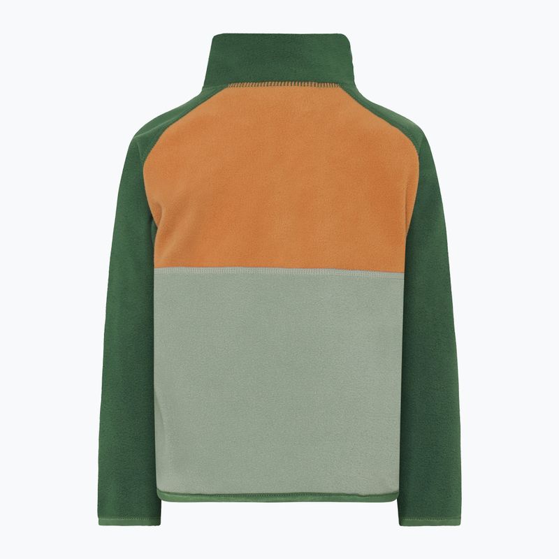 Кофта флісова дитяча Didriksons Monte Half Button light moss 2