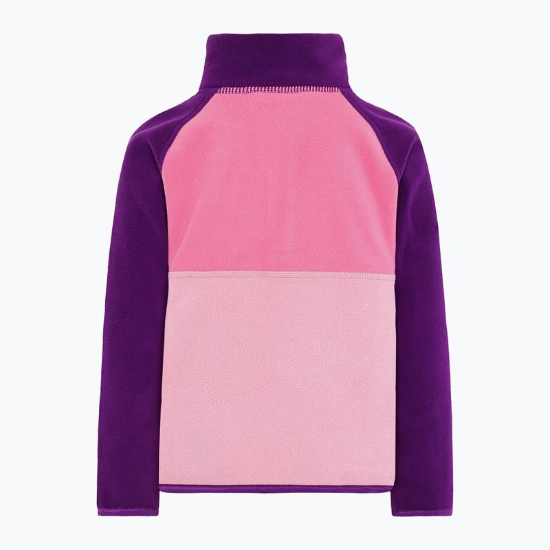 Кофта флісова дитяча Didriksons Monte Half Button light heather pink 9