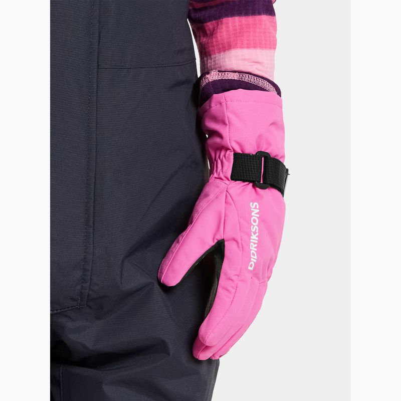 Рукавиці лижні дитячі Didriksons Biggles sweet pink 3
