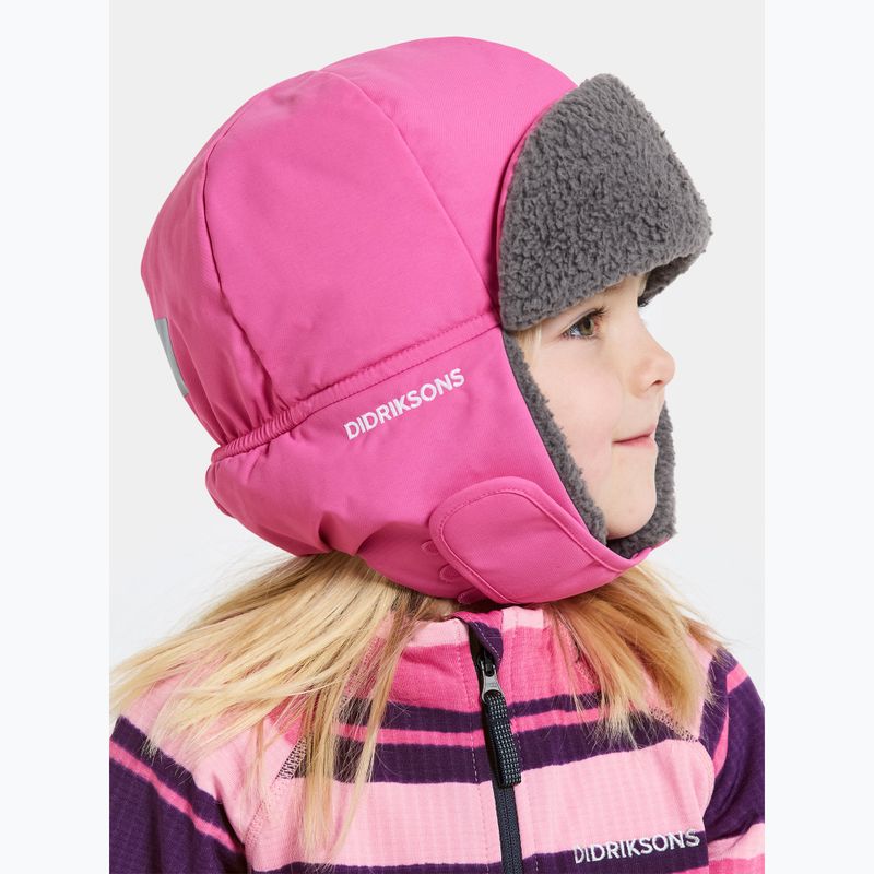 Шапка зимова дитяча Didriksons Biggles sweet pink 3