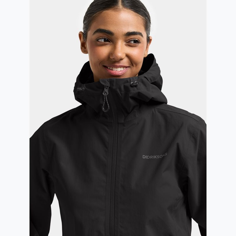 Куртка дощовик жіноча Didriksons Varja 2 black 3