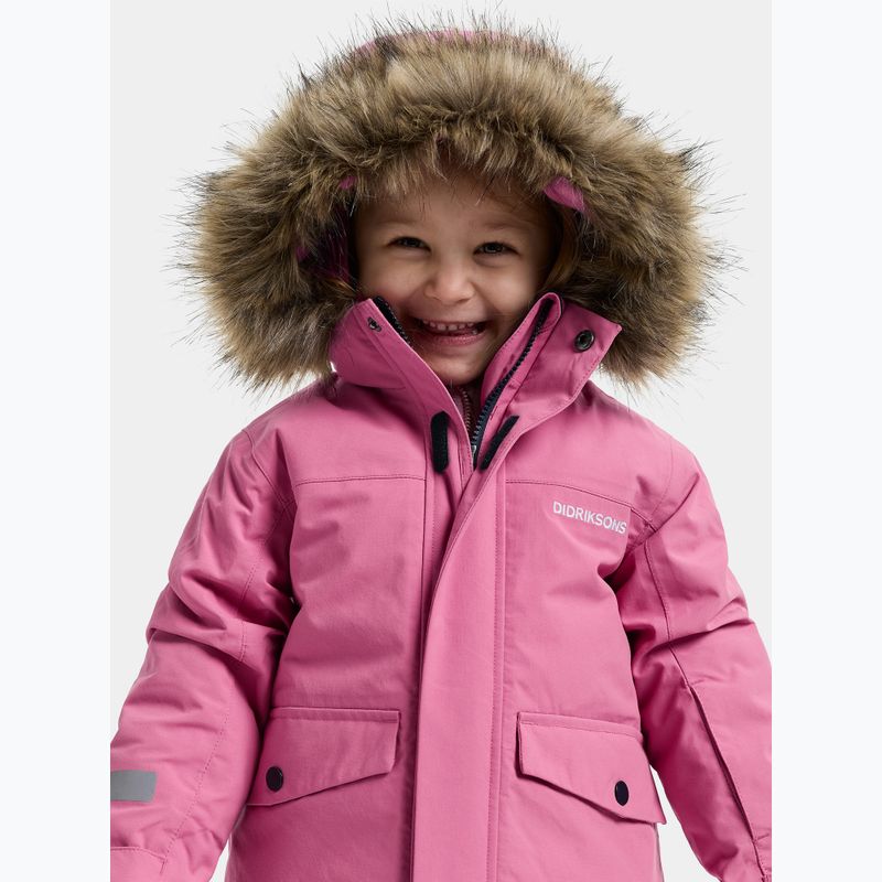 Куртка зимова дитяча Didriksons Bjärven 5 Parka heather pink 6