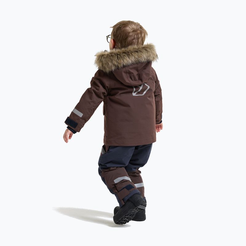 Куртка зимова дитяча Didriksons Bjärven 5 Parka shadow brown 3