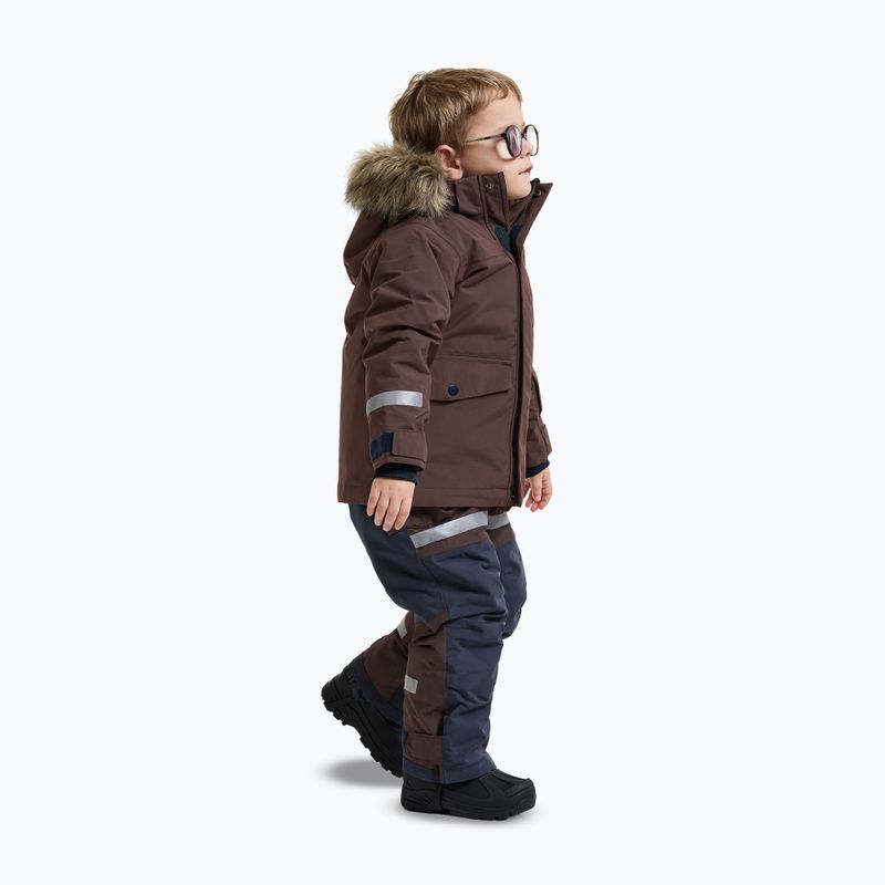 Куртка зимова дитяча Didriksons Bjärven 5 Parka shadow brown 4