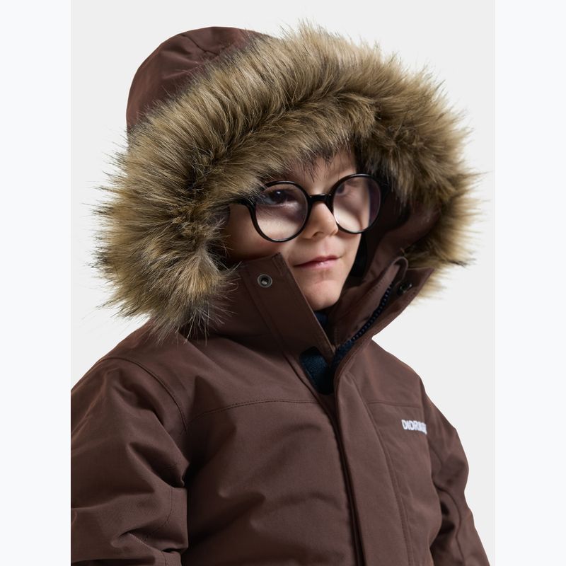 Куртка зимова дитяча Didriksons Bjärven 5 Parka shadow brown 5