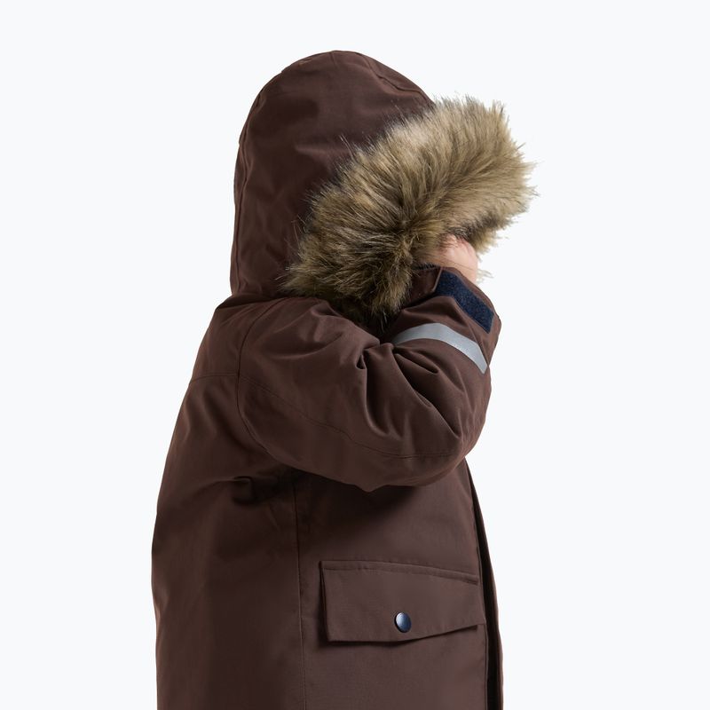 Куртка зимова дитяча Didriksons Bjärven 5 Parka shadow brown 6